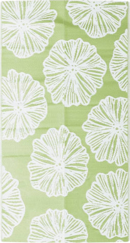 vidaXL - Buitenkleed - 80x150 - cm - polypropeen - groen