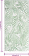 vidaXL - Buitenkleed - 80x150 - cm - polypropeen - groen