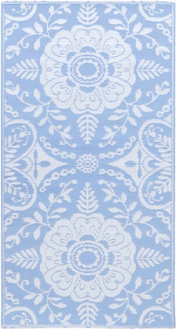 vidaXL - Buitenkleed - 80x150 - cm - PP - babyblauw