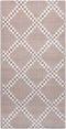 vidaXL - Buitenkleed - 80x150 - cm - PP - bruin
