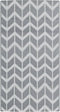 vidaXL - Buitenkleed - 80x150 - cm - PP - grijs