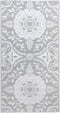 vidaXL - Buitenkleed - 80x150 - cm - PP - lichtgrijs