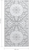 vidaXL - Buitenkleed - 80x150 - cm - PP - lichtgrijs