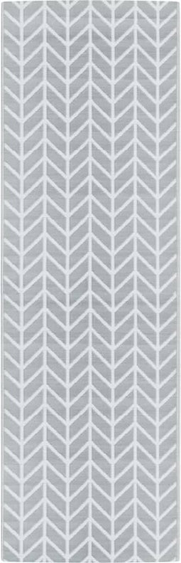 vidaXL - Buitenkleed - 80x250 - cm - polypropeen - grijs