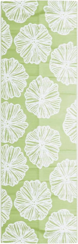 vidaXL - Buitenkleed - 80x250 - cm - polypropeen - groen