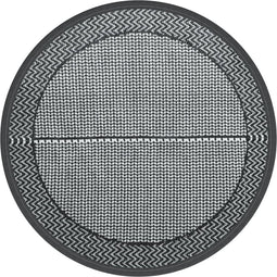 vidaXL - Buitenkleed - Ø120 - cm - polypropeen - grijs