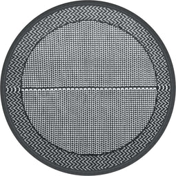 vidaXL - Buitenkleed - Ø160 - cm - polypropeen - grijs