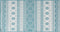 vidaXL - Buitenkleed - omkeerbaar - 80x150 - cm - aqua - en - wit