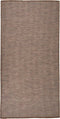 vidaXL - Buitenkleed - platgeweven - 100x200 - cm - bruin