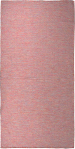vidaXL - Buitenkleed - platgeweven - 100x200 - cm - rood