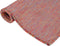 vidaXL - Buitenkleed - platgeweven - 100x200 - cm - rood