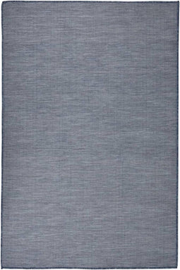 vidaXL - Buitenkleed - platgeweven - 120x170 - cm - blauw