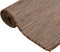 vidaXL - Buitenkleed - platgeweven - 140x200 - cm - bruin