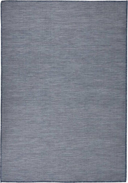 vidaXL - Buitenkleed - platgeweven - 160x230 - cm - blauw