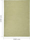 vidaXL - Buitenkleed - platgeweven - 160x230 - cm - groen