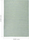 vidaXL - Buitenkleed - platgeweven - 160x230 - cm - turquoise