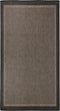 vidaXL - Buitenkleed - platgeweven - 80x150 - cm - donkerbruin