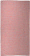 vidaXL - Buitenkleed - platgeweven - 80x150 - cm - rood
