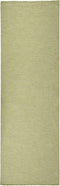 vidaXL - Buitenkleed - platgeweven - 80x250 - cm - groen