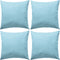 vidaXL - Buitenkussens - 45x45 - cm - lichtblauw - 4 - st