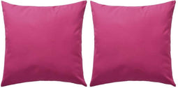 vidaXL - Buitenkussens - 45x45 - cm - roze - 2 - st