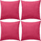 vidaXL - Buitenkussens - 45x45 - cm - roze - 4 - st