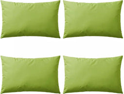 vidaXL - Buitenkussens - 60x40 - cm - appeltjesgroen - 4 - st