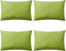 vidaXL - Buitenkussens - 60x40 - cm - appeltjesgroen - 4 - st