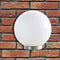 vidaXL Buitenlamp Bristol 32 cm RVS