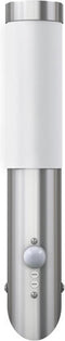 vidaXL Buitenlamp RVS Enego met sensor
