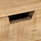 vidaXL - Bureau - 100x45x90 - cm - massief - ruw - mangohout