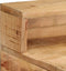 vidaXL - Bureau - 100x45x90 - cm - massief - ruw - mangohout