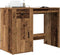 vidaXL - Bureau - 100x49x75 - cm - bewerkt - hout - oud - houtkleurig