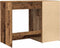 vidaXL - Bureau - 100x49x75 - cm - bewerkt - hout - oud - houtkleurig