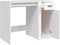 vidaXL - Bureau - 100x49x75 - cm - bewerkt - hout - wit