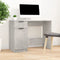 vidaXL - Bureau - 100x50x75 - cm - bewerkt - hout - betongrijs