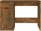 vidaXL - Bureau - 100x50x75 - cm - bewerkt - hout - gerookt - eikenkleurig