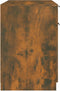 vidaXL - Bureau - 100x50x75 - cm - bewerkt - hout - gerookt - eikenkleurig