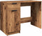 vidaXL - Bureau - 100x50x75 - cm - bewerkt - hout - oud - houtkleurig