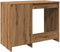 vidaXL - Bureau - 100x50x76 - cm - bewerkt - hout - artisanaal - eikenkleur