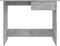 vidaXL - Bureau - 100x50x76 - cm - bewerkt - hout - betongrijs