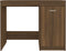 vidaXL - Bureau - 100x50x76 - cm - bewerkt - hout - bruin - eikenkleur