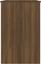 vidaXL - Bureau - 100x50x76 - cm - bewerkt - hout - bruin - eikenkleur