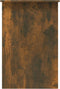 vidaXL - Bureau - 100x50x76 - cm - bewerkt - hout - gerookt - eikenkleurig