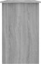 vidaXL - Bureau - 100x50x76 - cm - bewerkt - hout - grijs - sonoma - eikenkleurig