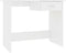 vidaXL - Bureau - 100x50x76 - cm - bewerkt - hout - hoogglans - wit
