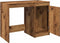 vidaXL - Bureau - 100x50x76 - cm - bewerkt - hout - oud - houtkleurig