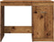 vidaXL - Bureau - 100x50x76 - cm - bewerkt - hout - oud - houtkleurig