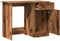 vidaXL - Bureau - 100x50x76 - cm - bewerkt - hout - oud - houtkleurig