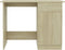 vidaXL - Bureau - 100x50x76 - cm - bewerkt - hout - sonoma - eikenkleurig